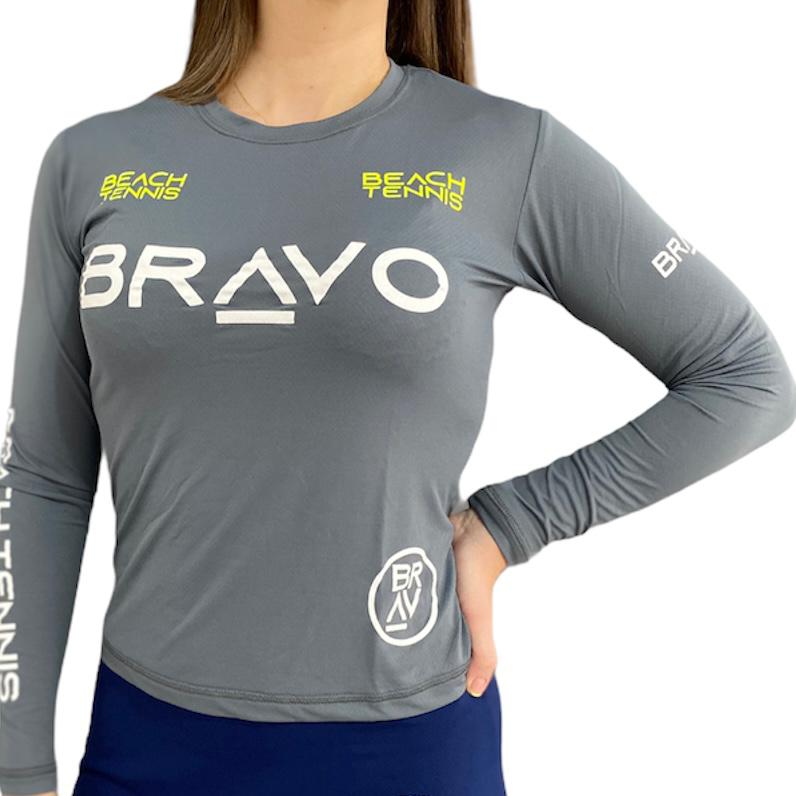 Camiseta Dry Cool Inconfundível Beach Tennis Bravo